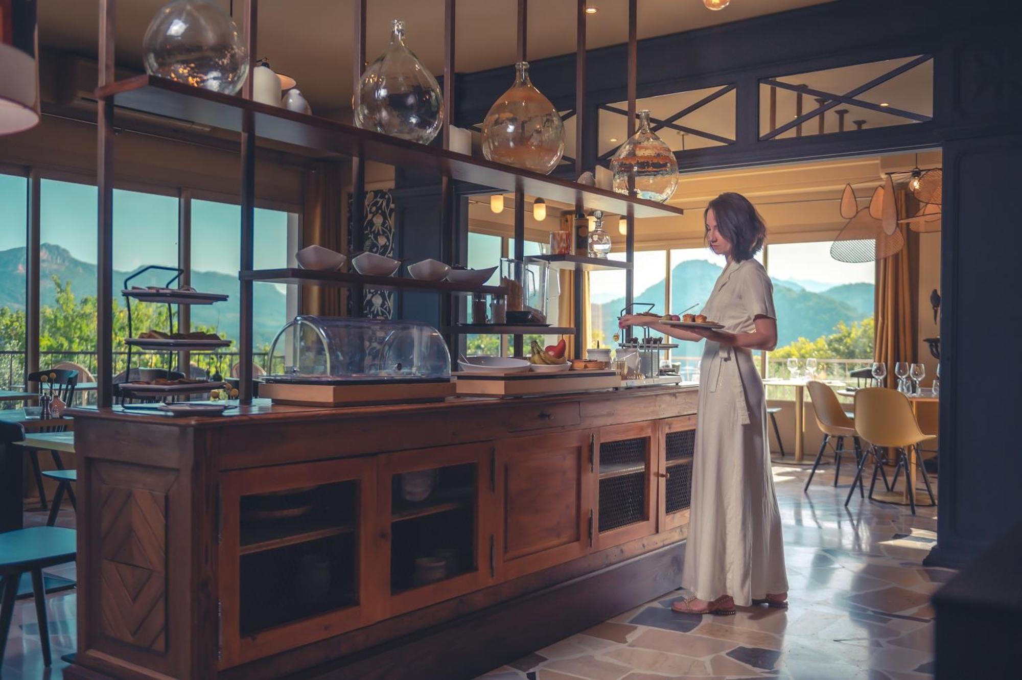 Logis Hotel Restaurant Le Plantevin Propiac Kültér fotó