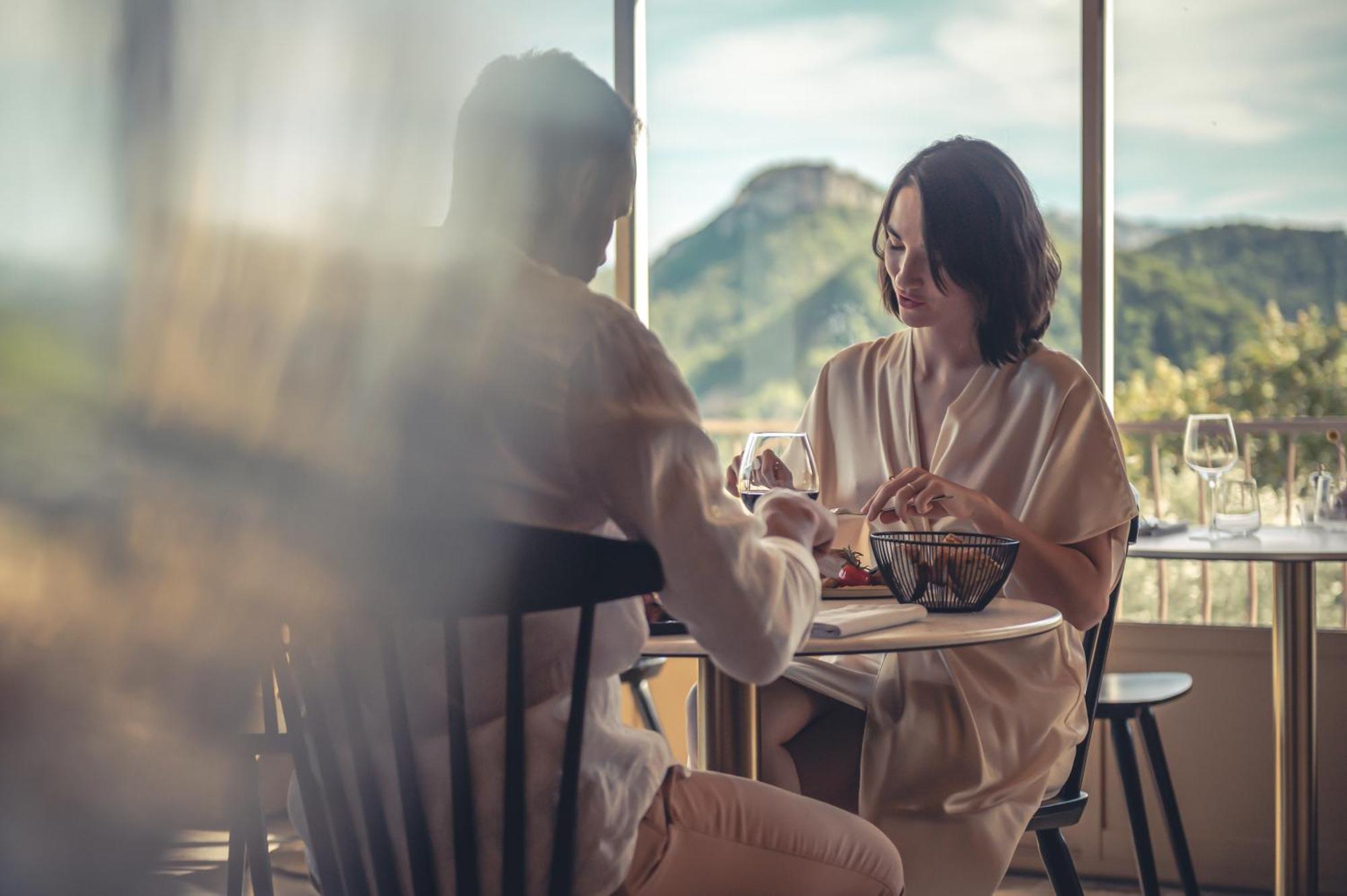 Logis Hotel Restaurant Le Plantevin Propiac Kültér fotó