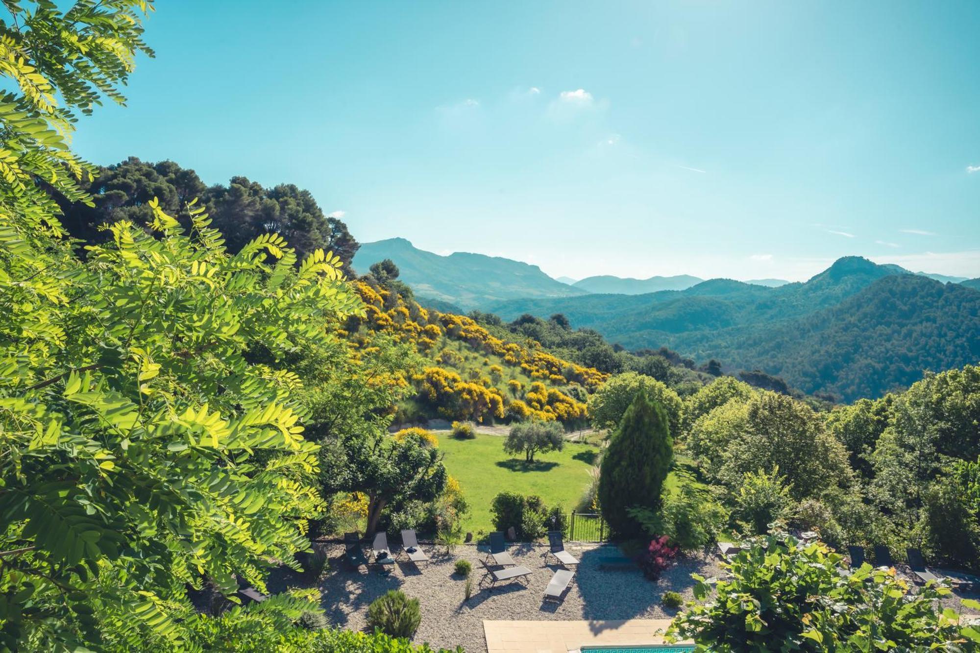 Logis Hotel Restaurant Le Plantevin Propiac Kültér fotó